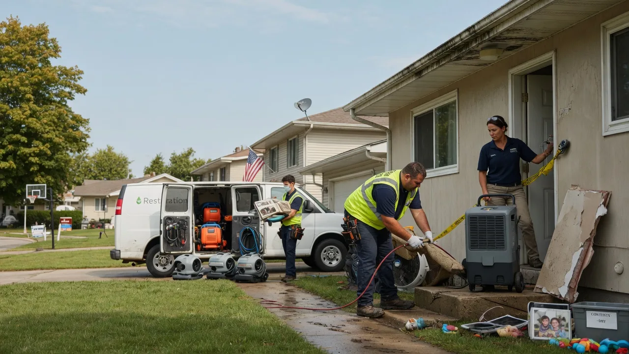 Water Damage Restoration in Cornucopia, WI near me